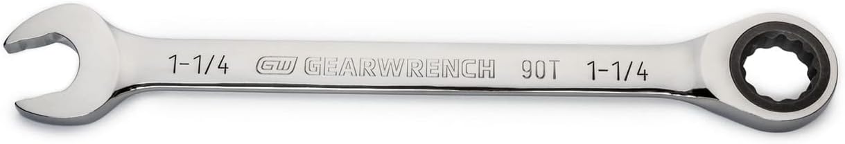 GEARWRENCH 1-1/4 in Ratcheting Combination Wrench for Mechanics
