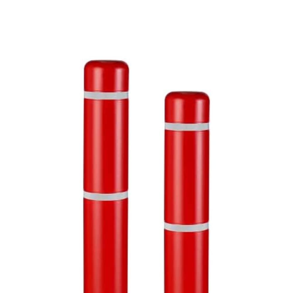 BollardGard 4in x 52in 9-Pack Bollard Cover for Easy Maintenance