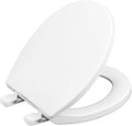 Round Toilet Seat with Slow Close Hinges for Ultimate Comfort