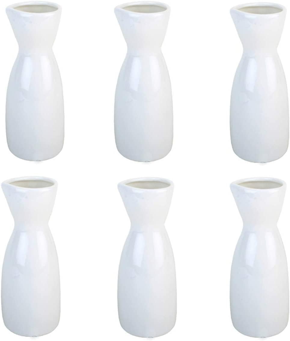 Porcelain Sake Carafe Set for Cold and Hot Sake Enjoyment