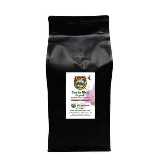 Low Acid Organic Coffee by Java Planet - Dark Roast Delight
