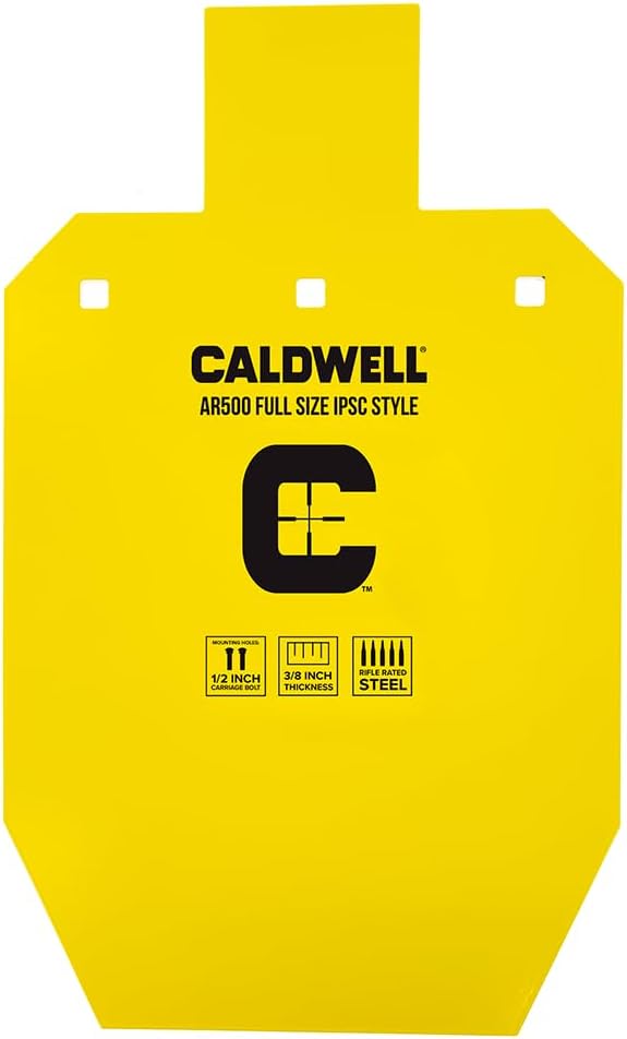 Caldwell High Caliber AR500 Steel Targets for Precision Shooting