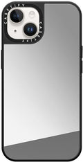 CASETiFY Mirror iPhone 14 Case - Reflective Silver on Black