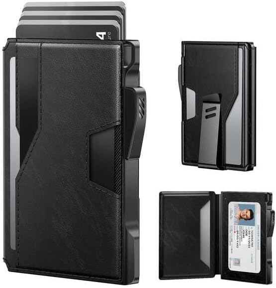 Smart Wallet for Men: RFID Blocking, Ultra-Slim Bifold Design
