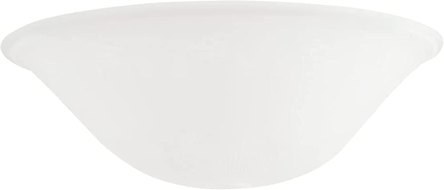 Frosted Replacement Glass Shade for Medium Base Socket Lamps