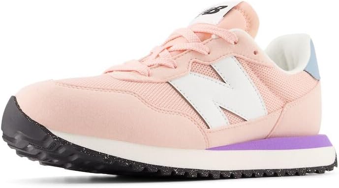 New Balance Kids 237 V1 Lace-up Sneaker for Retro Style Fun