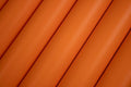 Orange 5 Yards Rolled Waterproof Marine Vinyl - Durable Upholstery
