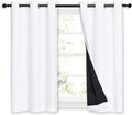 NICETOWN 100% Blackout Curtains for Small Windows, 45 in Long