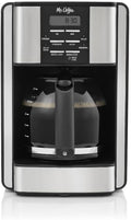 Mr. Coffee 12-Cup Programmable Coffee Maker: Drip, Auto Shut-off, Dishwasher-safe