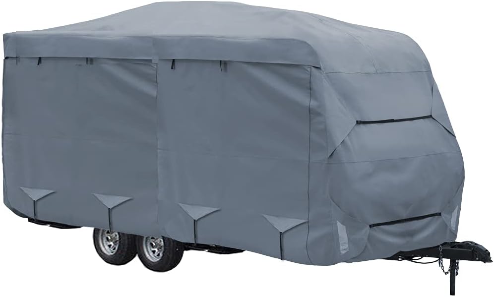 GEARFLAG Travel Trailer Cover for 15ft - 17ft Campers - Heavy Duty