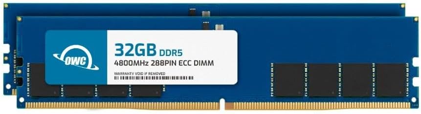 OWC 64GB DDR5 4800 Memory Upgrade Kit for Workstations