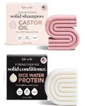 Kitsch Castor Oil Shampoo Bar & Rice Water Conditioner Bar