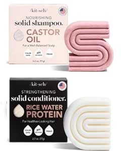 Kitsch Castor Oil Shampoo Bar & Rice Water Conditioner Bar Review