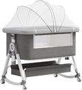 Baby Bassinet 3-in-1 Bedside Sleeper - Convertible, Portable Bassinet