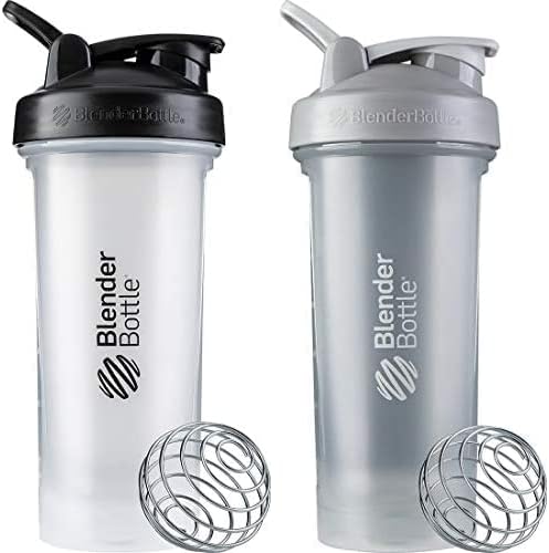 BlenderBottle Classic V2 2-Pack - Shake with Ease!