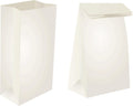 8lb White Paper Bags Pack of 500 - Durable Lunch & Takeout Bags