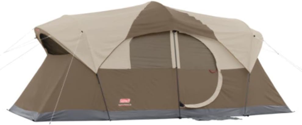 Spacious Coleman WeatherMaster 10-Person Tent