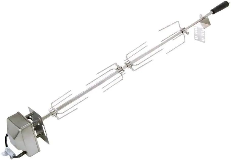 Spire 36 in. Stainless Steel Rotisserie Chicken Grilling Kit