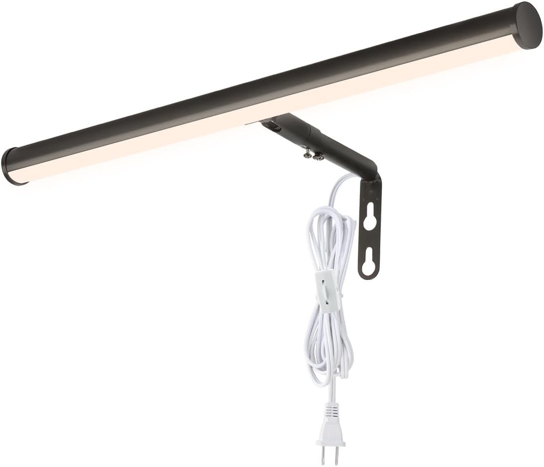 Plug in LED Picture Lights for Paintings, 16in Adjustable Art Light