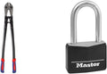 WORKPRO W017007A 30ft Bolt Cutter with Master Lock Padlock