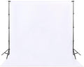 Professional 8x10FT White Photo Backdrop - Ideal for Party, Studio & Video