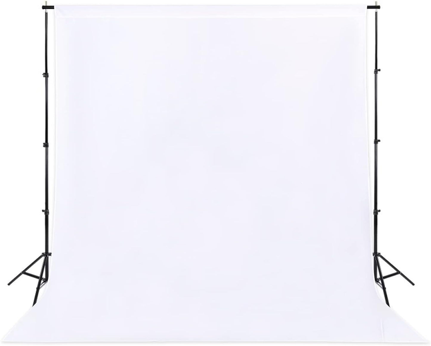 Professional 8x10FT White Photo Backdrop - Ideal for Party, Studio & Video