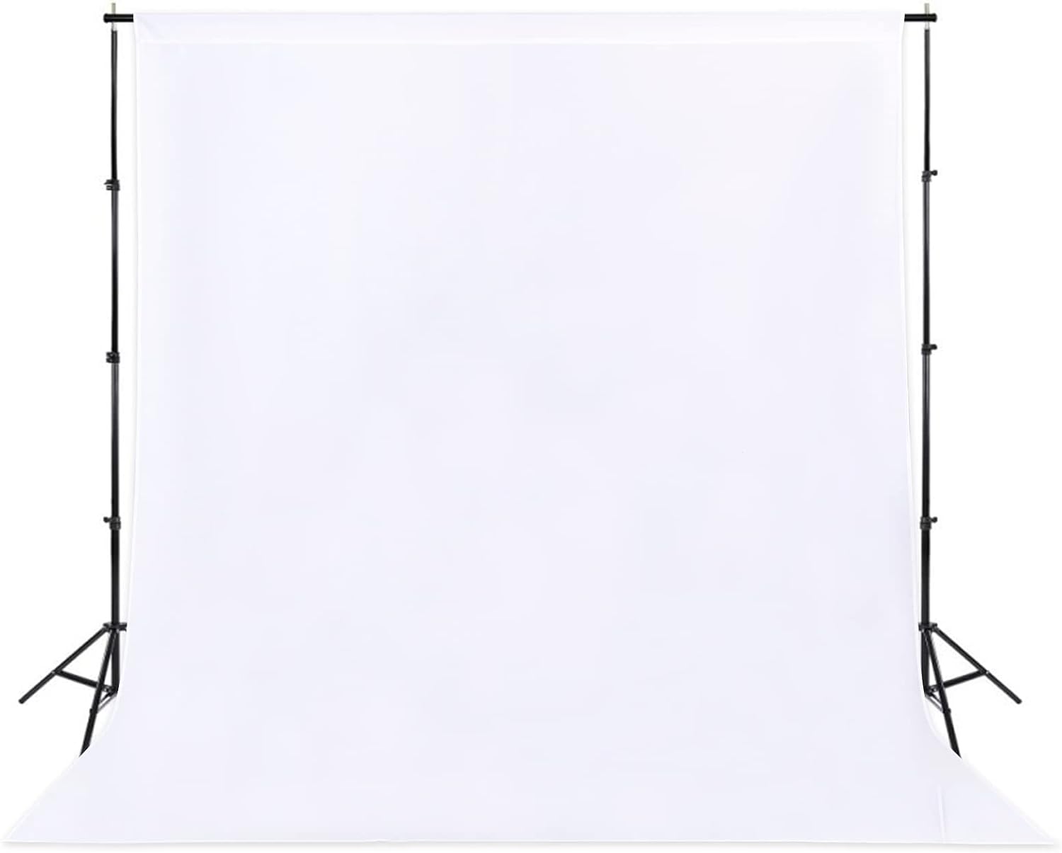 Professional 8x10FT White Photo Backdrop - Ideal for Party, Studio & Video