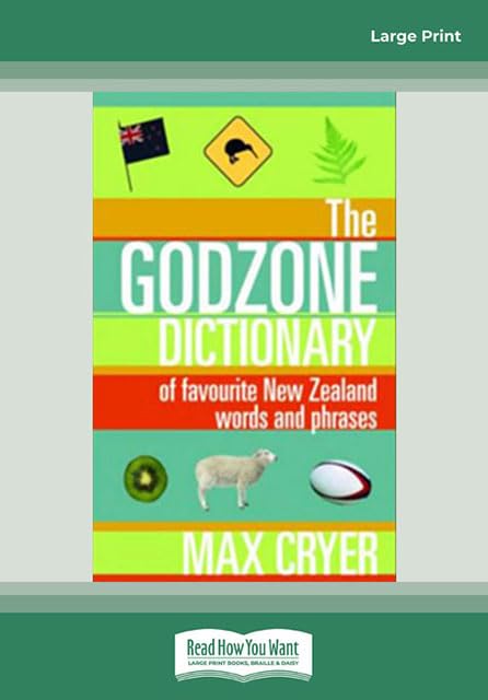 Godzone Dictionary by Max Cryer: Explore NZ Words & Phrases