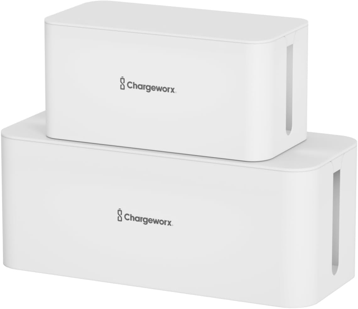 CHARGEWORX Cable Box Set - Declutter Your Space!