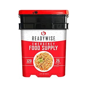 ReadyWise Emergency Food Supply for Hurricane Preparedness