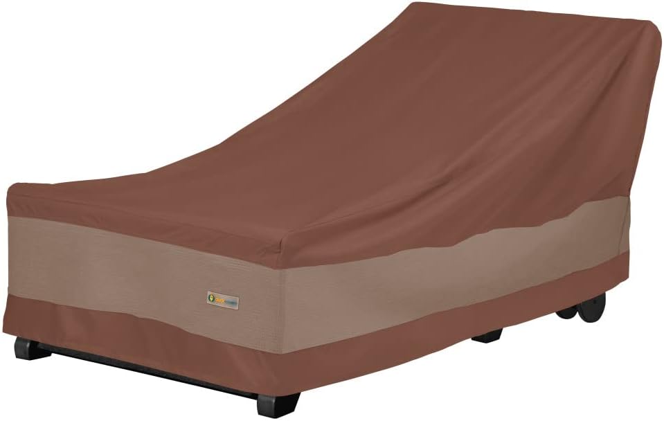 Ultimate Waterproof 86 Inch Patio Chaise Lounge Chair Cover