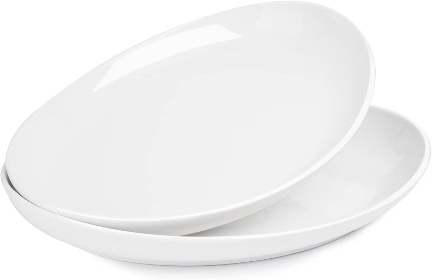 Sweese 2-Pack Porcelain Oval Serving Platters for Every Occasion