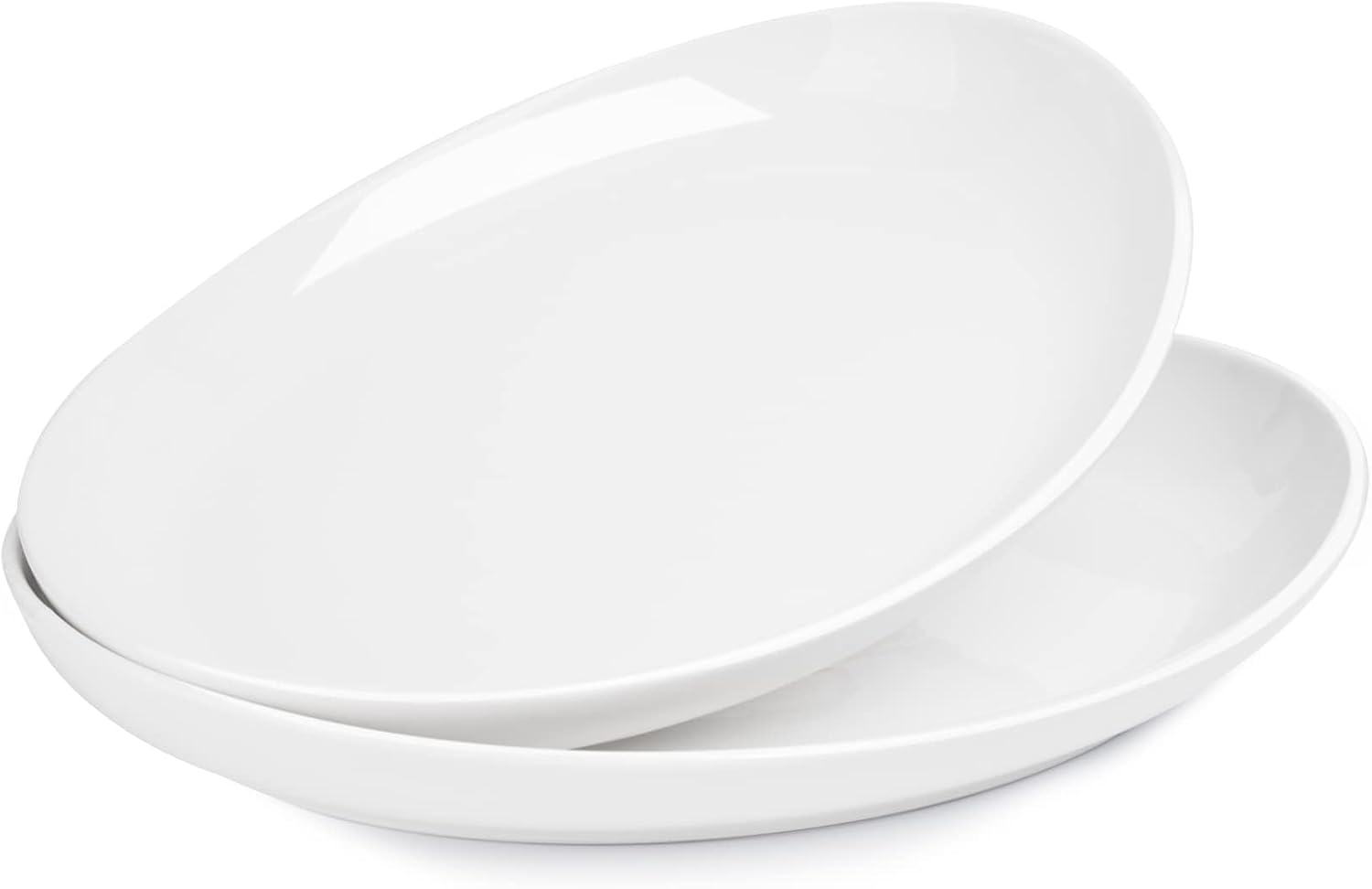 Sweese 2-Pack Porcelain Oval Serving Platters for Every Occasion