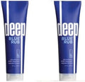 Deep Blue Massage Blue Rub Cream 4 oz Pack of 2 - Soothing Relief