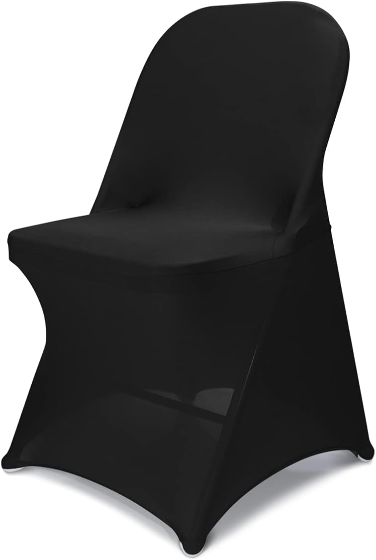 Babenest 100PCS Spandex Folding Chair Covers for Events