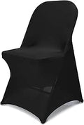 Spandex Folding Chair Covers - 25 PCS Stretch Washable Slipcovers