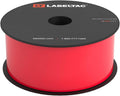 LT4/LT4P/LTPX Label Supply 2ft x 150ft Red - Durable Vinyl Safety