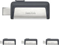 SanDisk 128GB Ultra Dual Drive USB Type-C for Fast Transfers