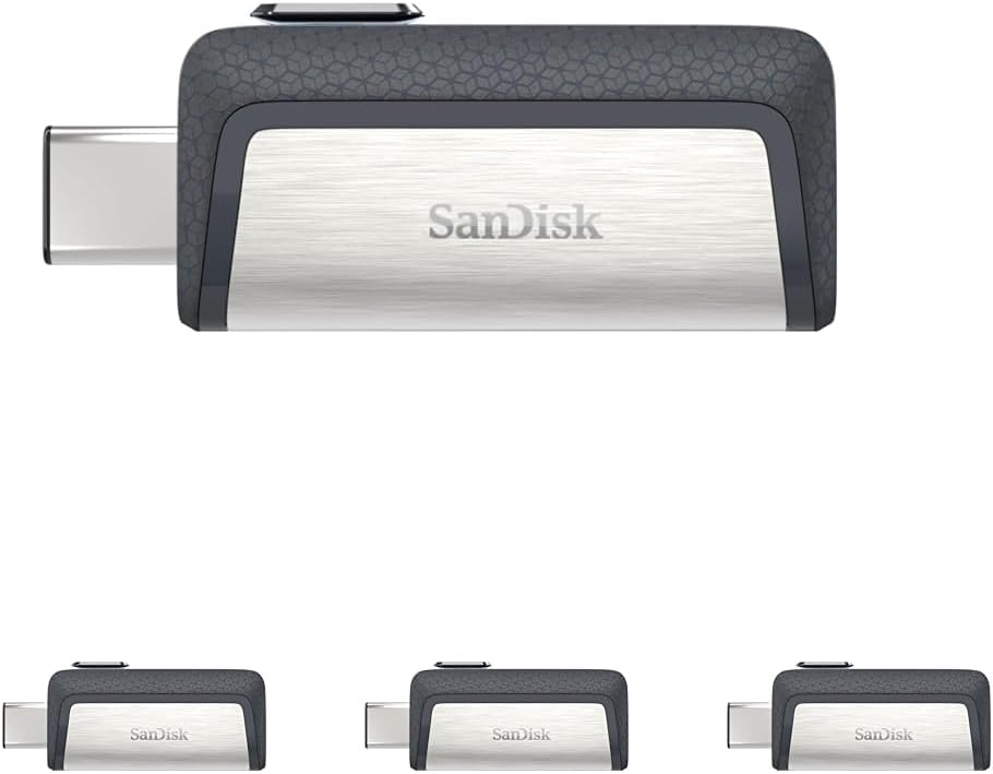SanDisk 128GB Ultra Dual Drive USB Type-C for Fast Transfers