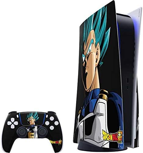 Skinit Decal Gaming Skin for PS5 Bundle - Dragon Ball Super Design