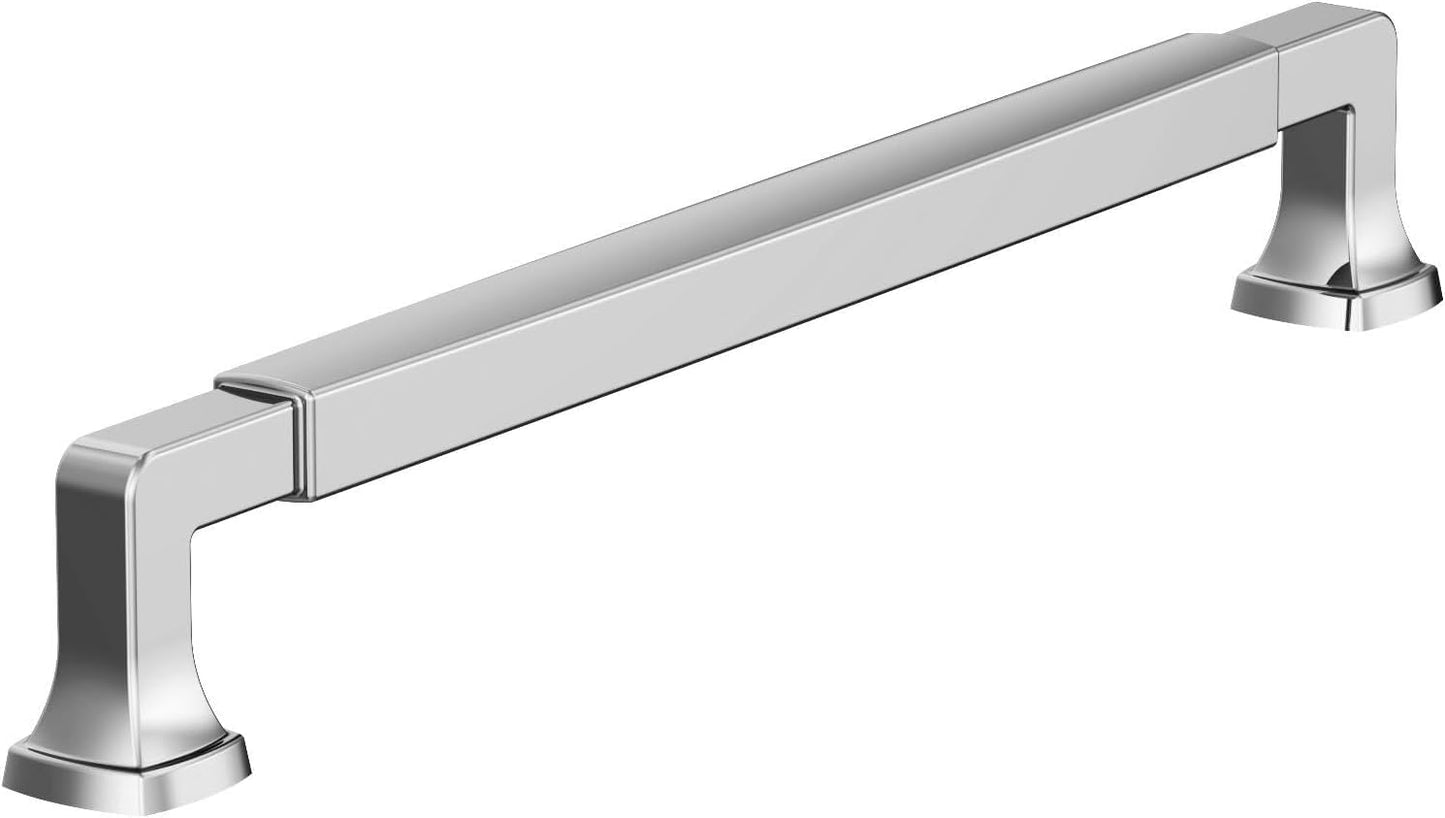 Polished Chrome Appliance Pull for Cabinets and Furniture
