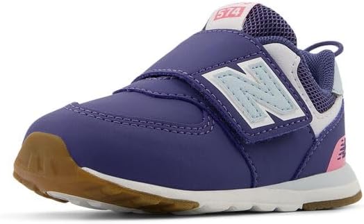 New Balance Baby Boys' 574 Hook-and-Loop Sneakers for Comfort