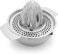 Stainless Steel Citrus Juicer 13 oz - Durable, Mess-Free Pouring