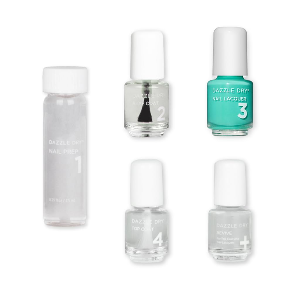 Dazzle Dry Mini Kit 4 Step System for Gorgeous Nails