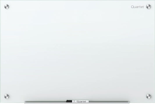 Quartet Glass Dry Erase Board 48W x 36H for Home Office Use