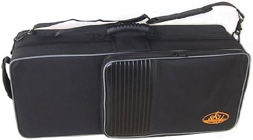 SKY Lightweight Alto Saxophone Case with Improved Zipper Design