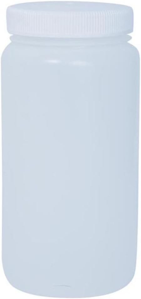 Nalgene HDPE Wide Mouth Round Container for Versatile Storage
