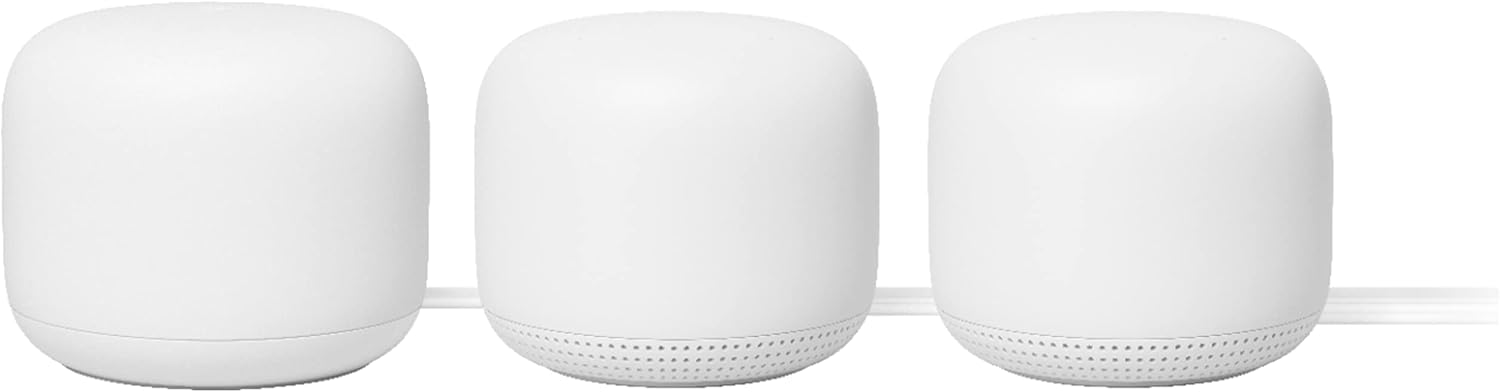 Google Nest WiFi AC2200 Mesh Wi-Fi System for Seamless Connectivity