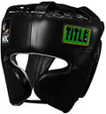 WBC Sparring Headgear by Title Boxing - Genuine Leather Guard