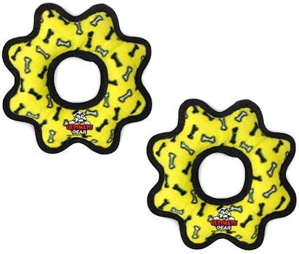 TUFFY World's Toughest Soft Dog Toy - Ultimate Gear Ring Set